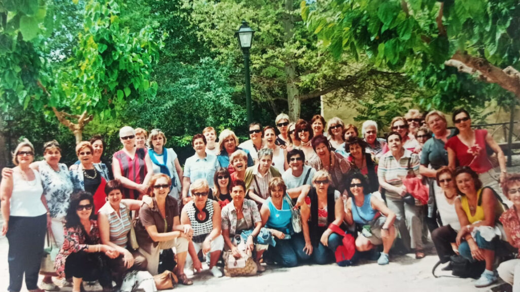 Visita al Monasterio de Piedra de Zaragoza en 2007